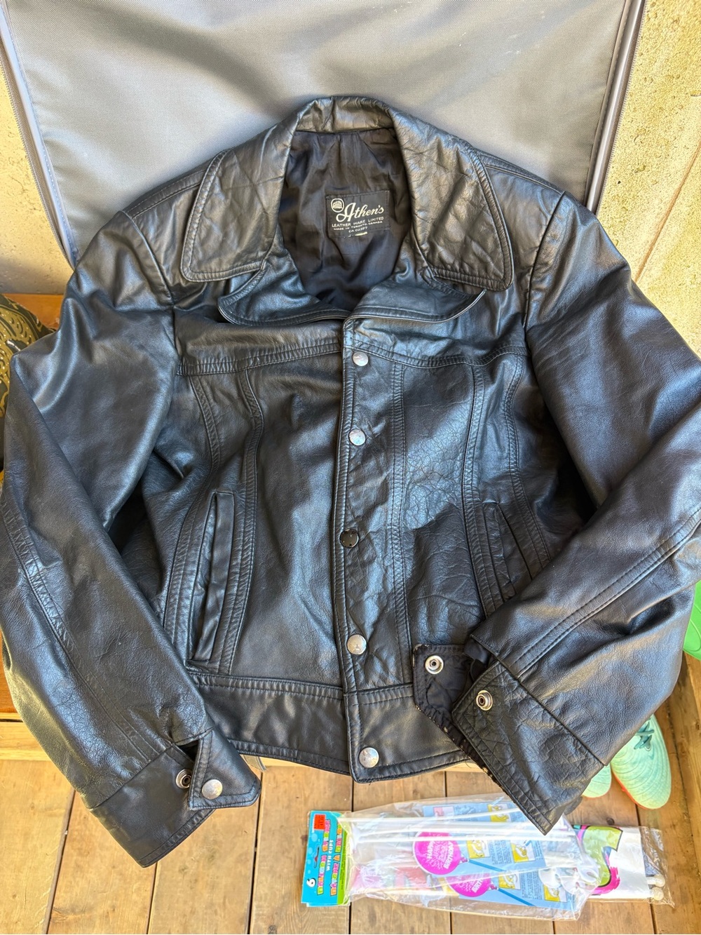 Vintage genuine leather Jacket